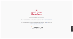 Desktop Screenshot of optacore.si